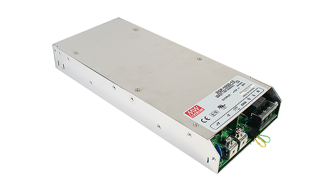 RSP-75~500 منبع تغذیه های کف خواب مین ول سری
